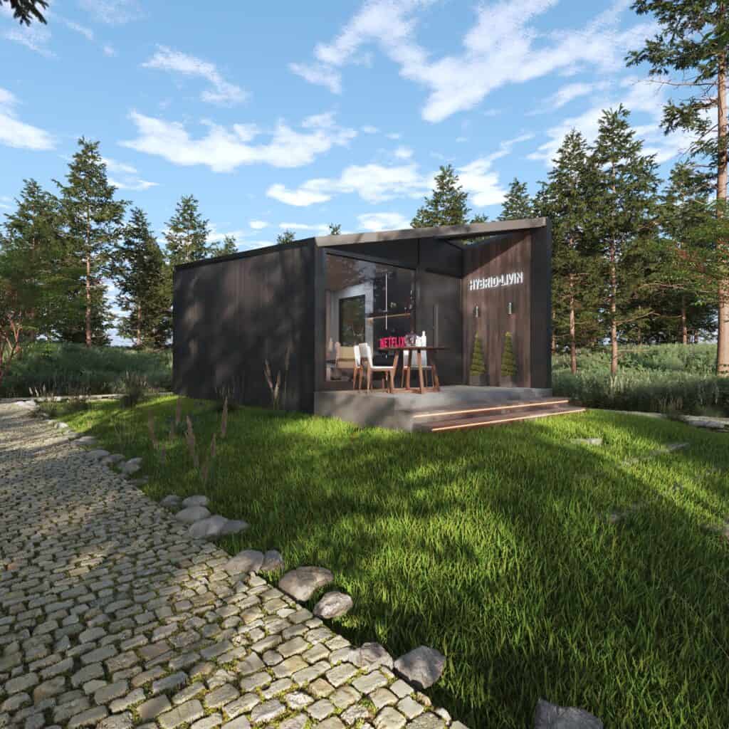 One-bed Modular Hut